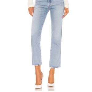 Agolde Pinch Waist High Rise Kick in Riptide size 29